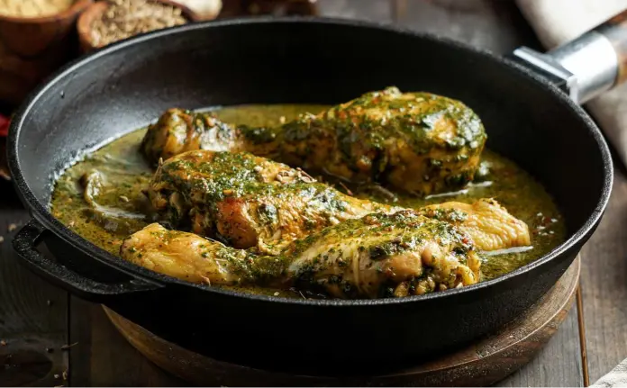 Chilli Chicken Indo-Chinese fusion at Indian Flavors Golden, BC