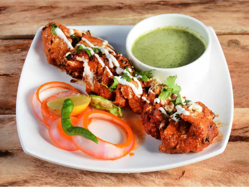 Achari Paneer Tikka - tangy pickle-spiced paneer at Indian Flavors Golden BC